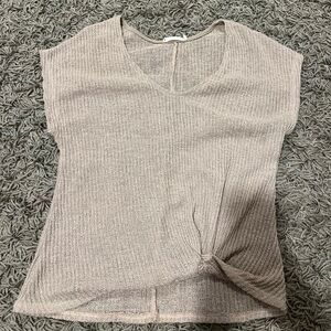 sweater material tee